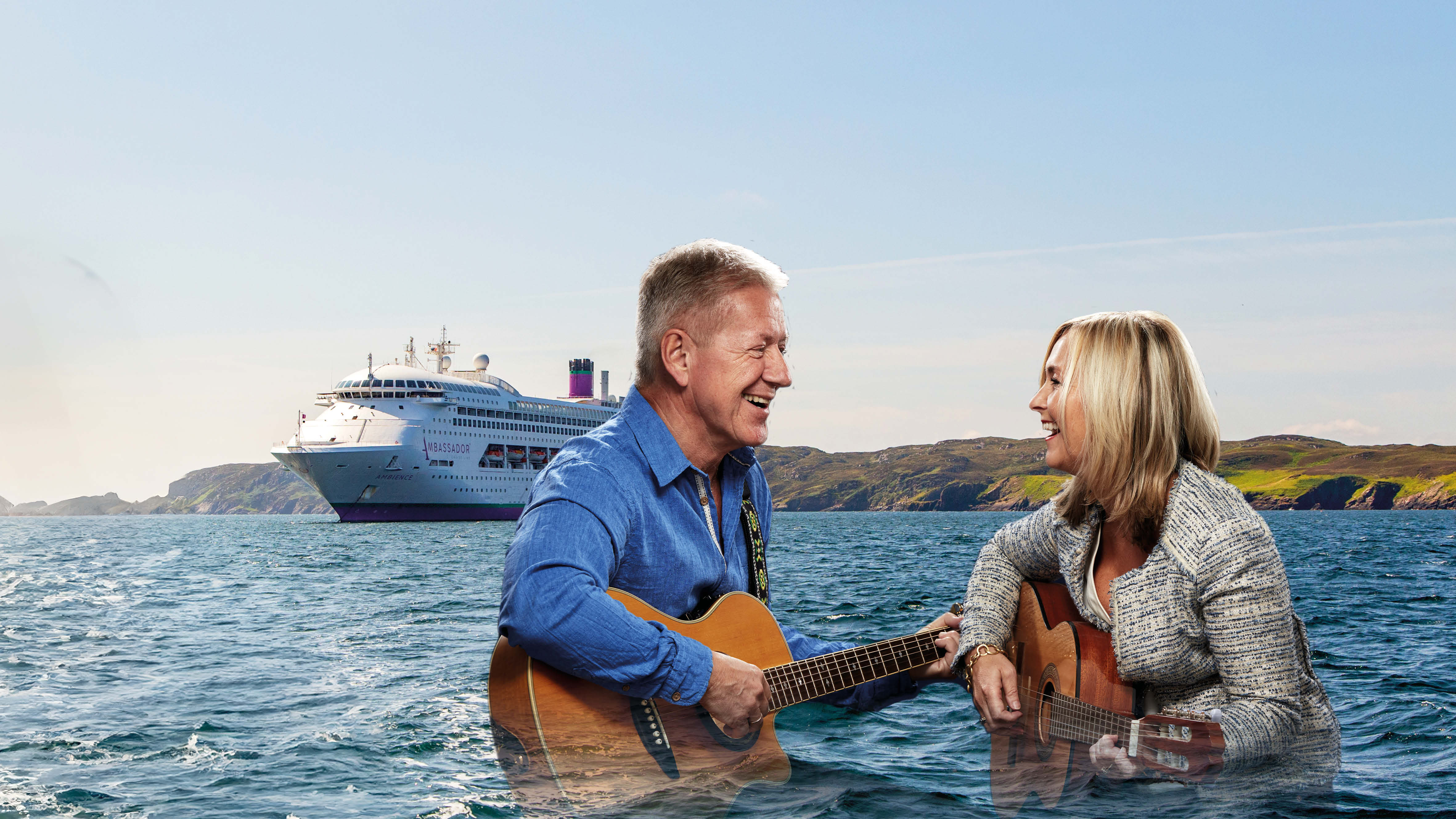 Cruise rundt britiske �yar med Rune Larsen og Anne Veddeng 